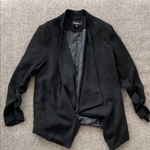 Lulu's Elegant Black Blazer